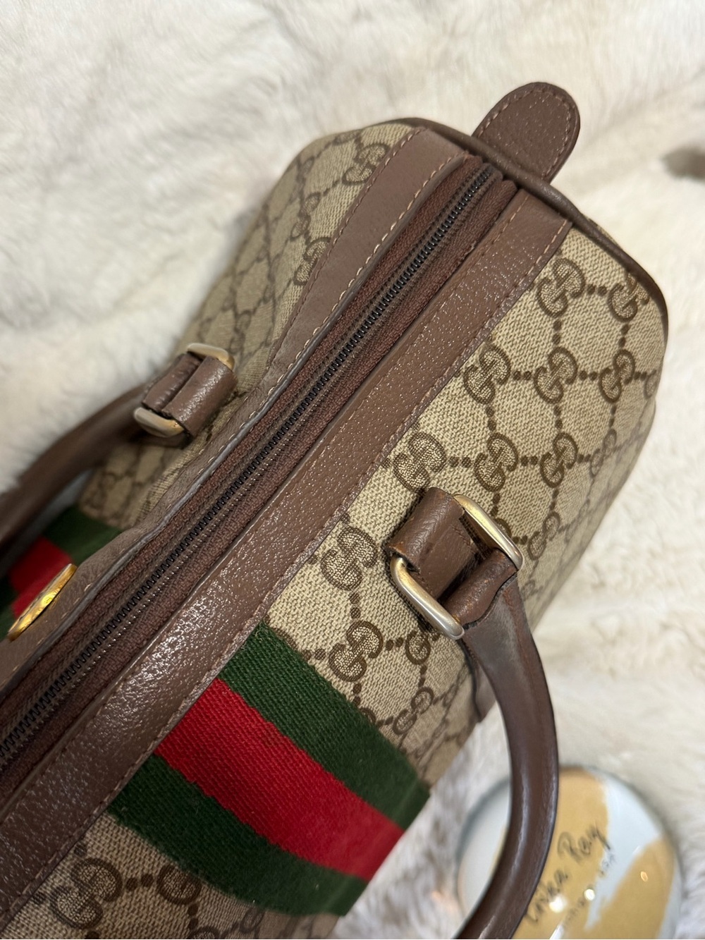 Gucci GG Canvas Boston Bag- BEAUTIFUL CONDITION - Picture 8 of 16